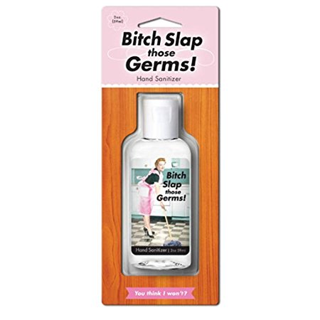 Blue Q Hand Sanitizer - Bitch Slap Those Germs
