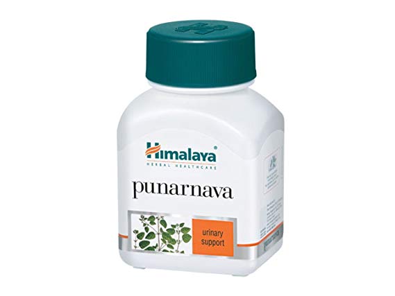Himalaya Punarnava (Boerhavia Diffusa) – All Natural Support for Healthy Kidney and Urinary Function – 60 Capsules by Himalaya (Since 1930)