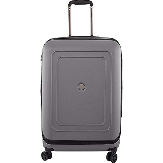 Delsey Luggage Cruise Lite Hardside 25" Exp. Spinner Trolley, Platinum