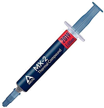 ARCTIC MX-2 (Current Edition) - Thermal Compound Paste, Carbon Based High Performance, Heatsink Paste, Thermal Compound CPU for All Coolers, Thermal Interface Material - 4 Grams