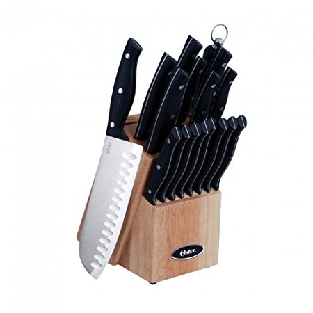 Oster Granger 14-Piece Cutlery Set, Black