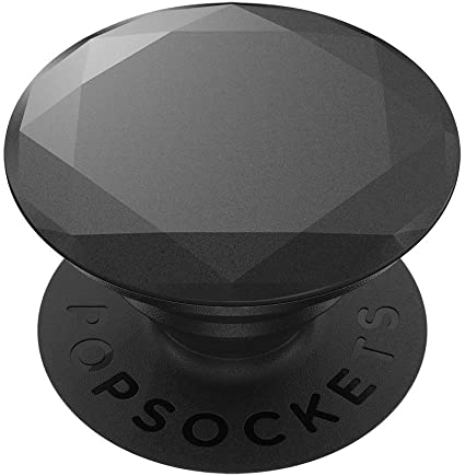 PopSockets 800504 Holder/Mount for Smartphones & Tablets - Black Metallic Diamond