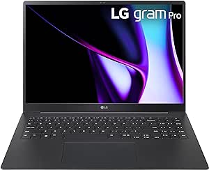 LG gram Pro 16-inch Thin and Lightweight Laptop, Intel Evo Edition - Intel Core Ultra 7, 32GB RAM, 1TB SSD with OLED Display