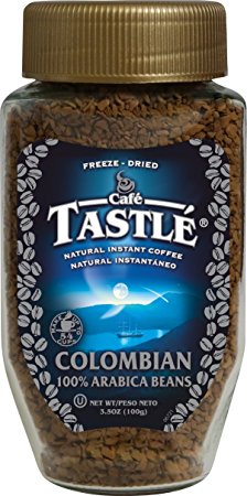 Cafe Tastle Colombian 100% Arabica Instant Coffee, 3.5 Ounce