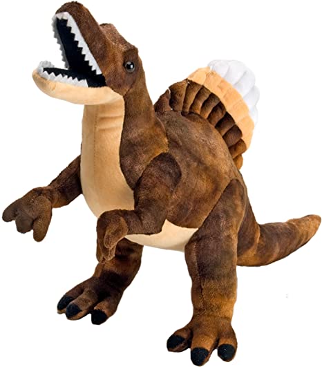 Wild Republic Spinosaurus Plush, Dinosaur Stuffed Animal, Plush Toy, Gifts for Kids, Dinosauria 10 Inches