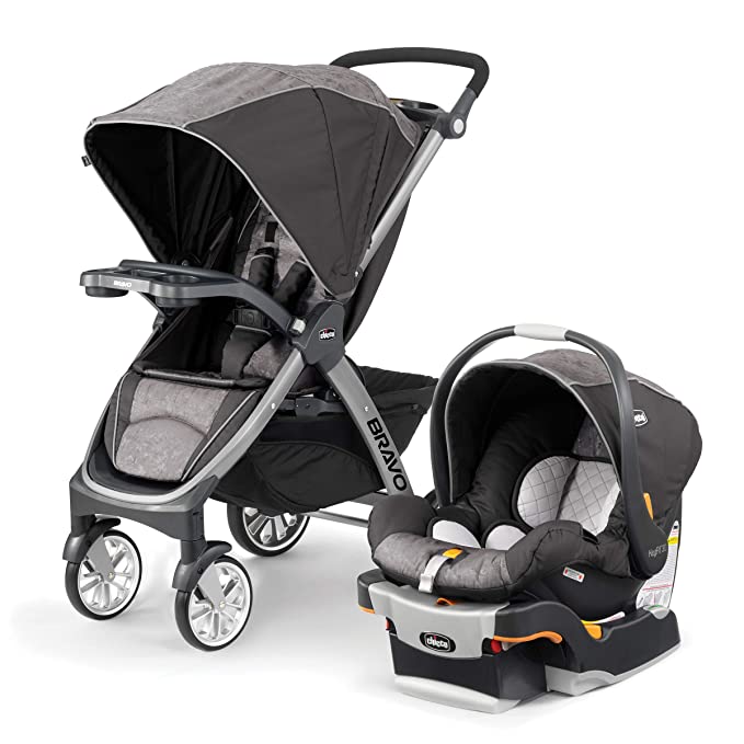 Chicco Bravo Trio Travel System - Meridian, Brown