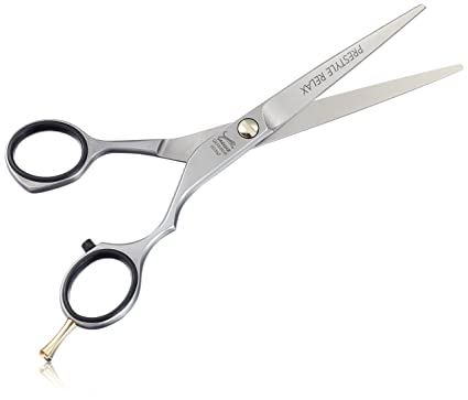 Jaguar Shears Pre Style Relax 6.0 Inch Offset Design Professional Ergonomic Steel Hair Cutting & Trimming Scissors for Salon Stylists, Beauticians, and Barbers