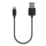 Lightning Cable iTECHOR Lightning Cable 1ft  03m Short USB Charger and Sync Cable for iPhone iPod and iPad Black