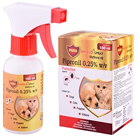 Medfly Parashield Fleas & Ticks Spray for Dogs and Cats - 100 ML