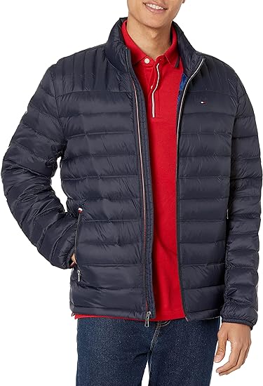 Tommy Hilfiger Men's Real Down Insulated Packable Puffer Jacket