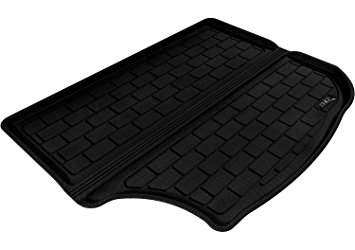 3D MAXpider Cargo Custom Fit All-Weather Floor Mat for Select Honda CRZ Models - Kagu Rubber (Black)