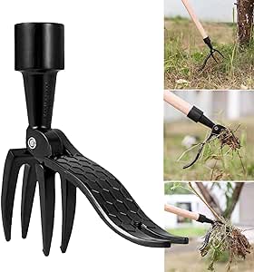 2024 New Detachable Weed Puller, Grandpas Weeder - The Original Stand Up Weed Puller,No Bend Weed Puller, Stand Up Weed Puller, Weed Puller Tool Stand Up Heavy Duty (1 Pcs)