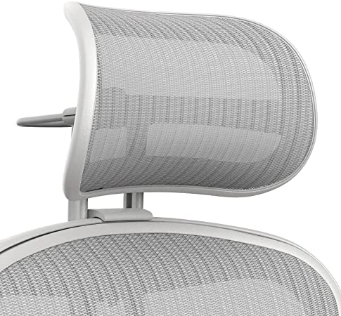 Atlas Activated Suspension Headrest for Herman Miller Remastered Aeron Chair - Ergonomically Optimized Accessory for Improved Posture (Remastered Mineral)