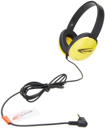 Califone Listening First Headphone - Yellow