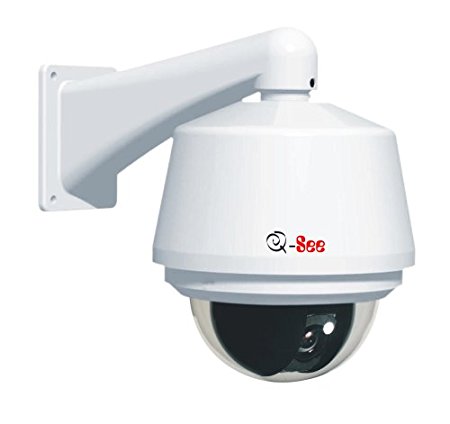 Q-See QSIPO26X Indoor/Outdoor IP Speed Dome Camera w/Built-in Heater & Blower