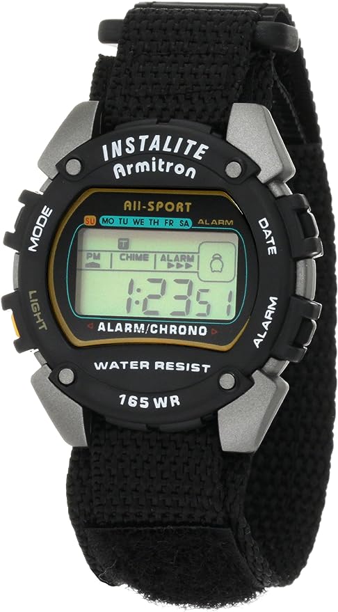 Armitron Sport Men's Digital Chronograph Nylon Strap Watch, 40/6623