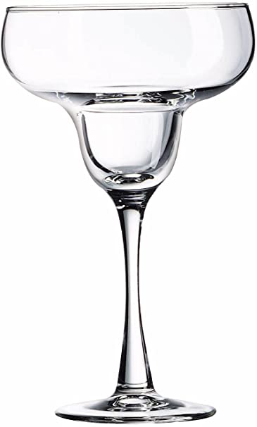 Arc International FBA_H0626 Luminarc Cachet Margarita Glass, 14.5-Ounce, Set of 4, Clear