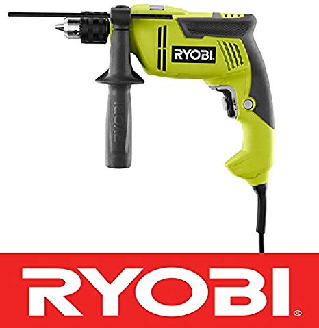 Ryobi 1/2" Inch Corded 5 Amp Variable Speed Hammer Drill HD420