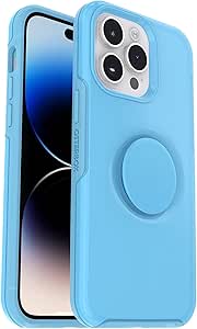 OtterBox   Pop Symmetry Series Case for iPhone 14 Pro (Only) - Non-Retail Packaging - (You Cyan This (Blue))