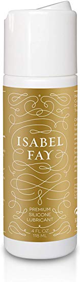 Personal Silicone Lube, Isabel Fay. FDA Cleared Medical Device. Best Silicone Lubricant for Men and Women. Great for Full Body Massage. Long Lasting. Never Sticky.