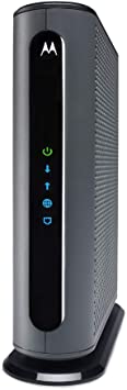 MOTOROLA MB8611 DOCSIS 3.1 Cable Modem with 2.5G Ethernet, Approved for Comcast Xfinity Gigabit and More.