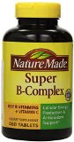 Nature Made Super B Complex Tablets  New Larger Count  460 Count