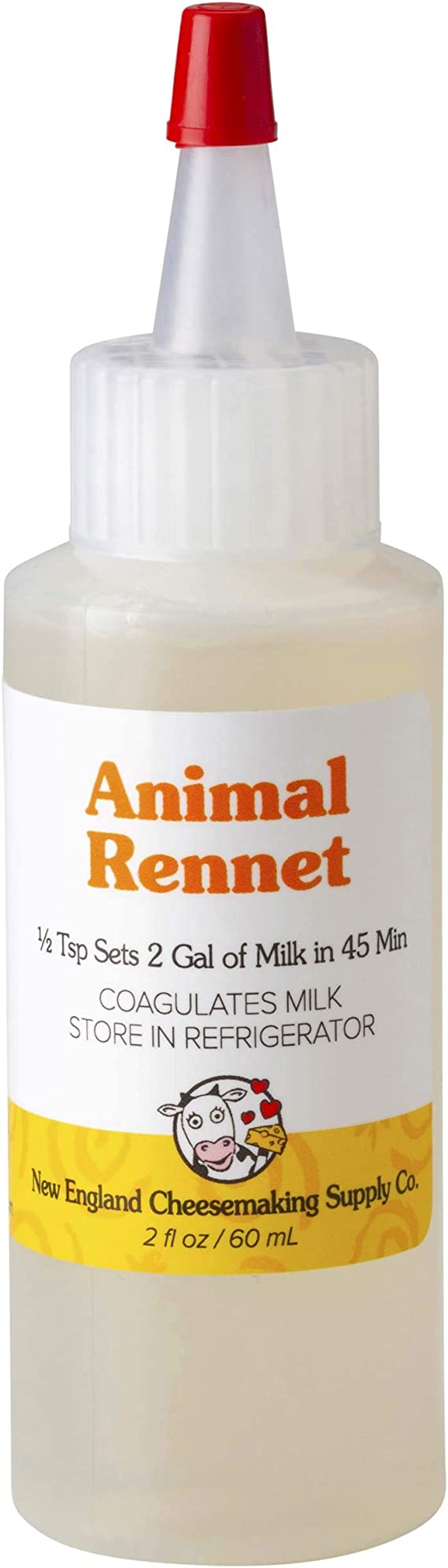 Liquid Animal Rennet 2 oz.