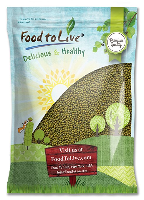 Food to Live Mung Beans (10 Pounds)