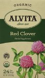 Alvita Organic Herbal Tea Red Clover -- 24 Tea Bags