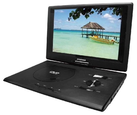 Sylvania SDVD1332 133-Inch Swivel Screen Portable DVD Player with USBSD Card Reader