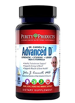 Purity Products - Dr. Cannell's Advanced Vitamin D Men's Formula - 60 Capsules