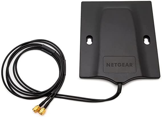 NETGEAR Omnidirectional MIMO Antenna (600451) - Boosts Performance of Internal Antennas, Compatible with M5 (MR5200) & M6 (MR6150) Hotspot Routers, Includes 2 TS-9 and 2 SMA Connectors