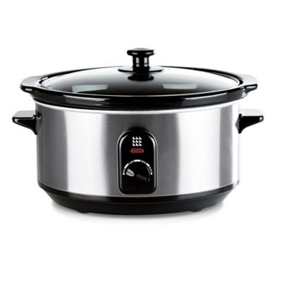 Lakeland Electric Family Slow Cooker, Brushed Chrome - 3.5L