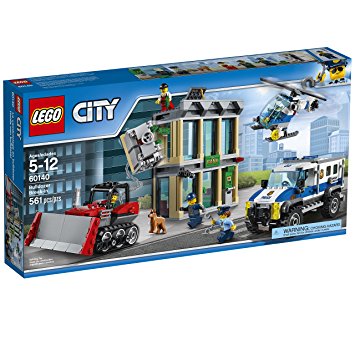 LEGO City Police Bulldozer Break-In 60140 Building Kit
