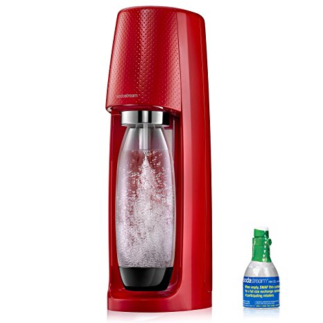 SodaStream Fizzi Sparkling Water Maker, Red