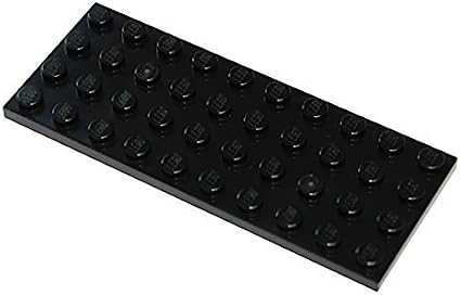 LEGO Parts and Pieces: Black 4x10 Plate x10