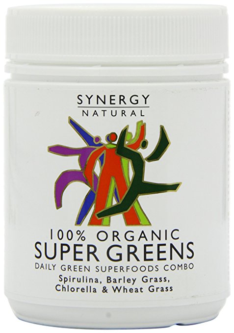 Synergy Natural Organic Super Greens Powder - 200g