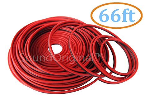 SoundOriginal 20m 66ft 20awg Extension Cable Wire Cord for Led Strips Single Colour 3528 5050