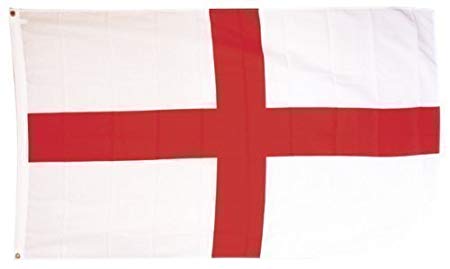 England Flag Large 5x3' or 90 x 150cm - St George Cross Flag by Kombat