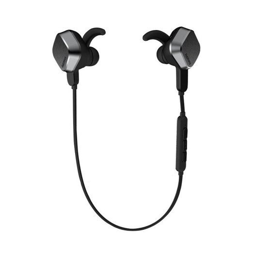 Sport Bluetooth 41 Noise Cancelling Magnetic Adsorption Headset SOLEMEMO Wireless Stereo Exercise In-Ear Headphone Earphone Earbud with 160 hours super-long standby time with Microphone Support Handsfree and Remote Photograph
