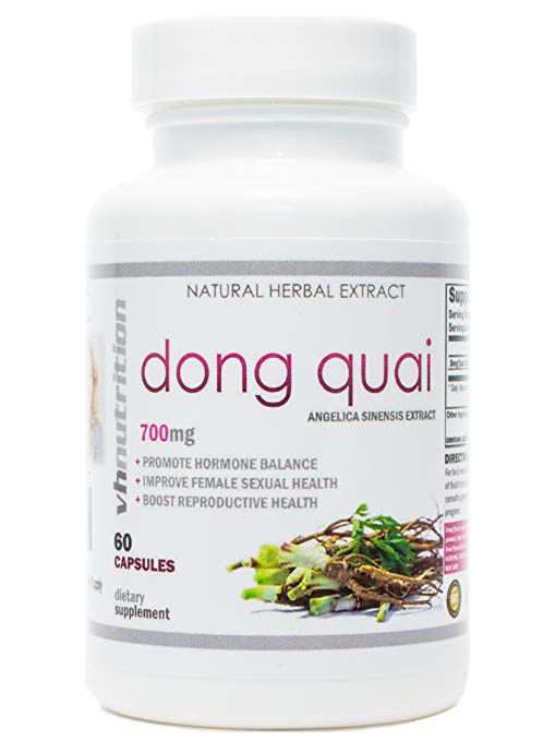 Dong Quai | 700 mg Extract Capsules | 4:1 Angelica Sinensis Root Powder | 60 Day Supply