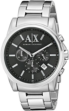 Armani Exchange Unisex AX2084 Stainless Steel Watch