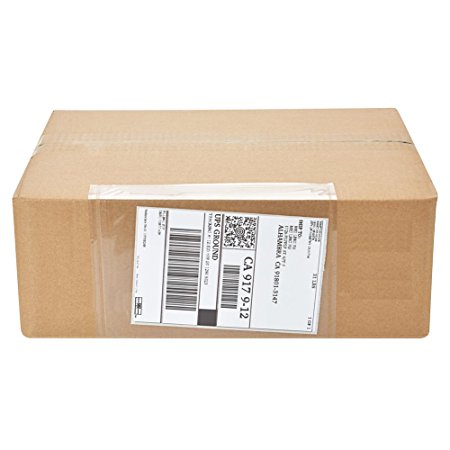 MFLABEL - Clear Adhesive Top Loading Packing List 7.5" x 5.5" Shipping Label Envelopes Pouches - 100pcs