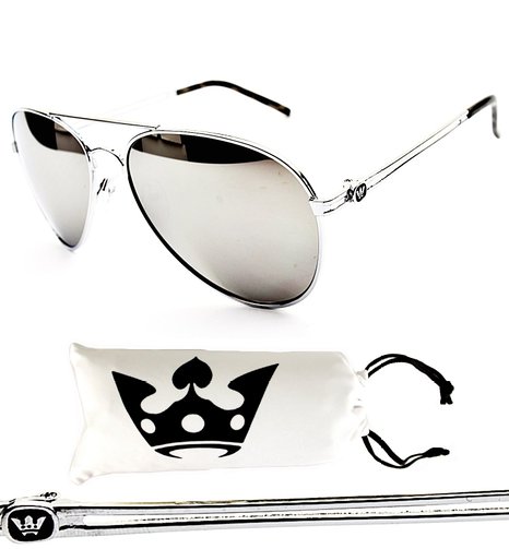 T011-cp Triple Crown Sunglasses w/ Customized Pouch