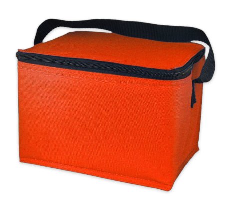 EasyLunchboxes Insulated Lunch Box Cooler Bag Orange