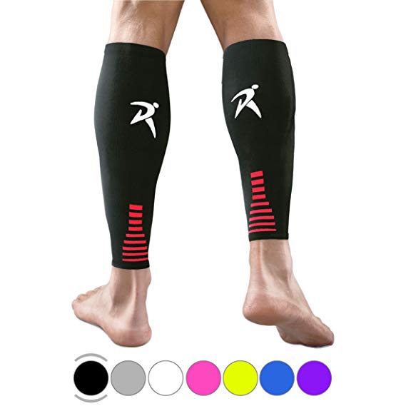 Rymora Calf Compression Sleeves for Men and Women (for Sports, Running, Shin Splints)