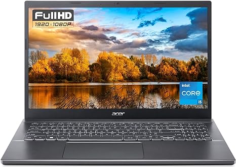 acer Aspire 5 Laptop Business Computer, 15.6" FHD Display, Intel Core i5-12450H 8-Core Processor, 16GB RAM, 1TB SSD, Webcam, HDMI, RJ-45, Bluetooth, Wi-Fi 6, Windows 11, GM Accessory