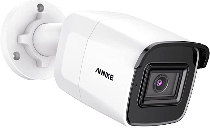 ANNKE C800 Bullet 4K Ultra HD POE Telecamera di Sicurezza ONVIF 8MP Camera IP Audio 256GB TF Card Accesso Remoto 100ft EXIR Visione Notturna IP67 Impermeabile (NVR Supporta solo H.265 / H.265 )