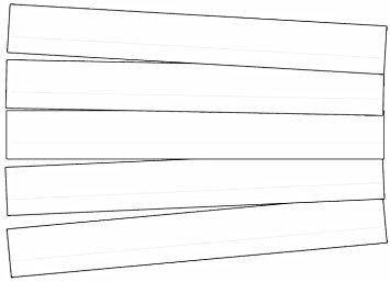 Carson Dellosa Sentence Strips, Lined White Sentence Strips (4453)