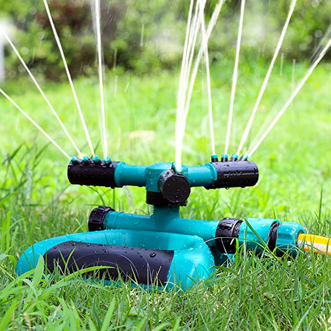 Lawn Sprinkler Rotating Sprinkler for Yard Large Area Coverage Water Sprinklers for Lawns and Gardens,Adjustable Gardening Irrigation System Waterpark Toys